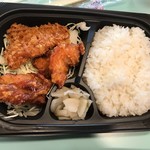 ガスト - 「ひれかつ＆若鶏の唐揚げ弁当」（421円）_2019年9月