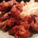 らくだ山 地鶏の店 - 地鶏、焼いた後