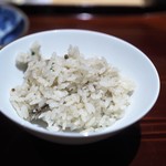 銀座 しのはら - 食事　鮎ご飯