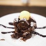 Osteria Tutto Sole - フォンダンショコラ　バニラアイス