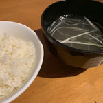 麺　the Tokyo - 無料のご飯とスープ