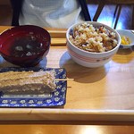 だんごと煎餅の店　みよまつ - おこわセット