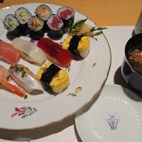 双葉寿司 - ランチセットです
