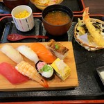 回転寿司 寿し一貫 - 寿し定食