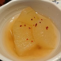 龍月園 - お通し(冬瓜)