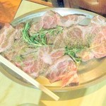 焼肉 はせ川 - イベリコ豚ハーブ焼き