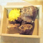 焼肉 はせ川 - 松茸焼き２本