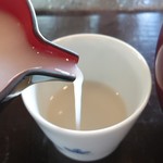 かぶらや - 蕎麦湯