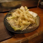 横浜まじさく - 島らっきょうの天ぷら