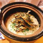 銀座 しのはら - 鮎炊き込みご飯