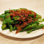 トンテキ食堂8 - ししとうとピーマンのナンプラー炒め(600円)