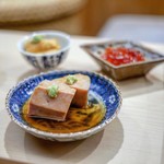 日本橋蛎殻町 すぎた - ☆あん肝、筋子、雲丹