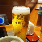鮨匠 のむら - ビール小から
