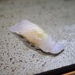 鮨匠 のむら - 3キロのマハタを3日寝かせて