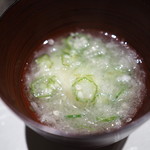 鮨匠 のむら - すじあらのお椀