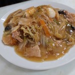 亀恵食堂 - 五目焼きそば