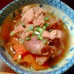 松寿し - 鶏肉の煮物