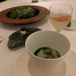 シルー - 更に三種の前菜とペアリングのカクテル