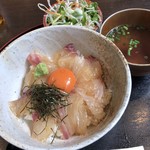 正味亭 尾和 - 宇和島風鯛めし 1,000円