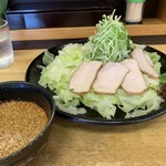 Hiroshima Tsukemen Kami - つけ麺並、具特盛