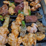 スタミナ苑 - ミックスホルモンタレ1