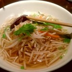 上海華龍 - 【2019.9.9(月)】本日のランチ①の塩味もやしラーメン