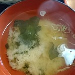 そめ忠 - 味噌汁