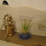 カフェオープン - テープルの上