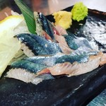 生秋刀魚造り