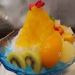 カフェ茶屋 珈夢 - 「フルーツフラッペ」