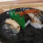 おぼろや - セットの「焼き鯖寿司」