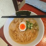 浜堂ラーメン - 煮干そば(平麺)