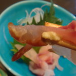 うなぎ屋 廣川 - 鯉のあらい　いただきま～す♪