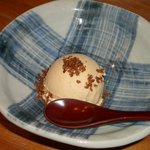 手打ちそば かけはし - そば茶アイス