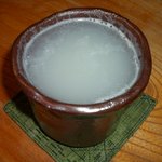 手打ちそば かけはし - 焼酎そば湯割り