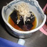 Wano Zen Shin Tomi - お通しナスの煮物