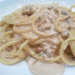 名物、うにのパスタ