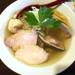 金町製麺 - 貝出汁塩そば　900円