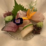 日本料理 吉長 - 旬のお造り4種盛り