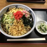 上原屋 - 冷やしたぬきそば 700円