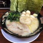 ラーメン神山 - R.1.5.23.夜 濃厚とんこつ塩らーめん 680円税込・TP特製味付け玉子 150円税込・TPうずら5個 150円税込
