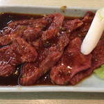 昌慶苑 - タン定食（999円）のタン ※タレ味です