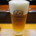 寿司のまつくら - 生ビール