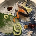 鰻はし本 - うな刺しと岩魚