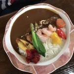 Pampukin Hausu - エビカレー(780円)