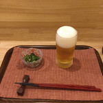 まはまんま - ハートランドで一献！キュウリ酢の物のゴマが堪らない！