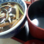 Shin Ei Chou Azu Maya - つけざるのつゆと蕎麦湯