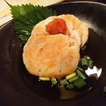 金町製麺 - 自家製あん肝ポン酢　390円