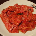 Yakiniku Sutamina En - 2012.02.06 カルビ　2人前