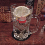 あな蔵 - トリスハイボール350円、ちょっと薄い